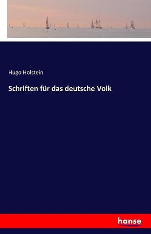 Schriften für das deutsche Volk