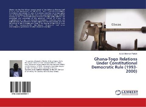 Ghana-Togo Relations Under Constitutional Democratic Rule (1993-2000)