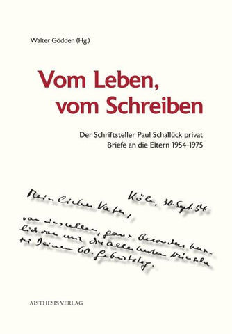 Vom Leben, vom Schreiben