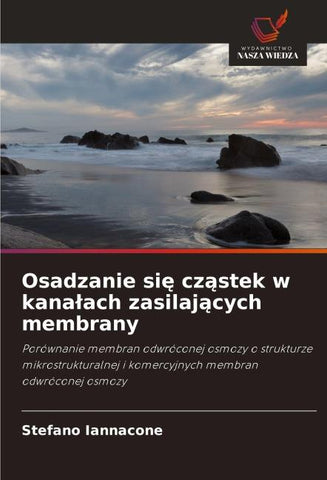 Osadzanie si¿ cz¿stek w kana¿ach zasilaj¿cych membrany