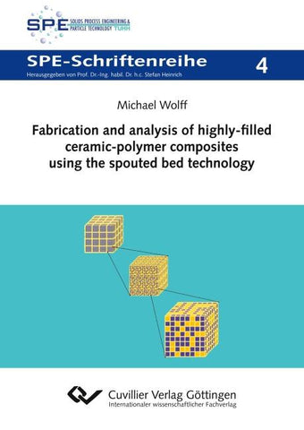 Fabrication and analysis of highly-filled ceramic-polymer composites using the spouted bed technology