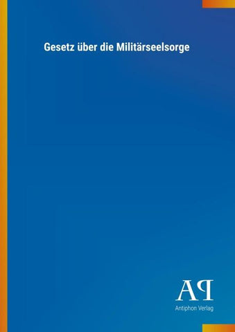Gesetz über die Militärseelsorge
