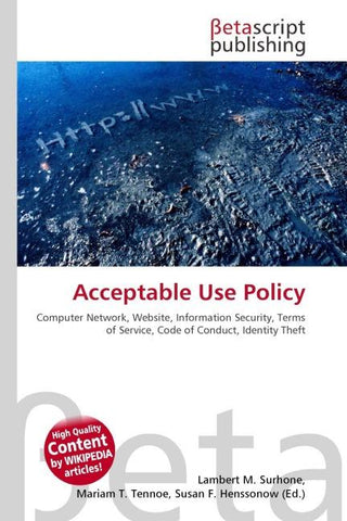 Acceptable Use Policy