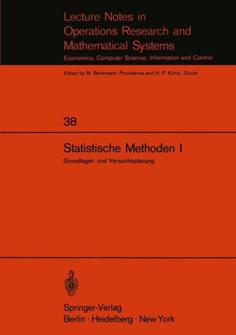 Statistische Methoden I