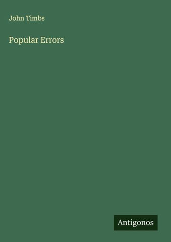 Popular Errors