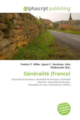 Généralité (France)