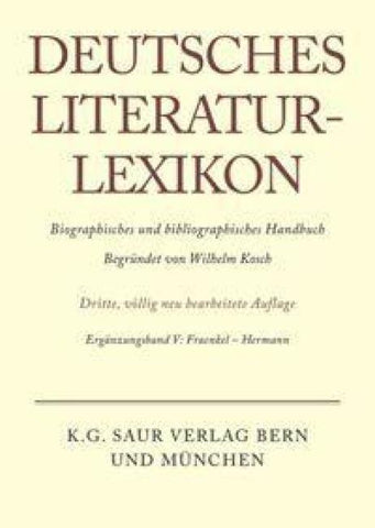 Deutsches Literatur-Lexikon / Fraenkel - Hermann