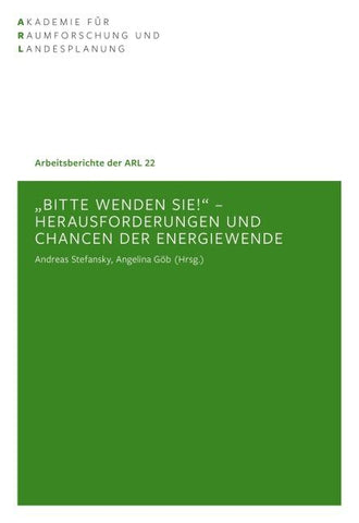 "Bitte wenden Sie!" - Herausforderungen und Chancen der Energiewende