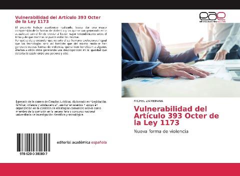 Vulnerabilidad del Artículo 393 Octer de la Ley 1173