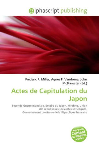 Actes de Capitulation du Japon