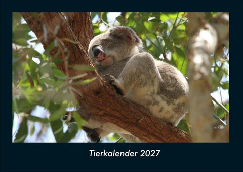 Tierkalender 2027 Fotokalender DIN A4