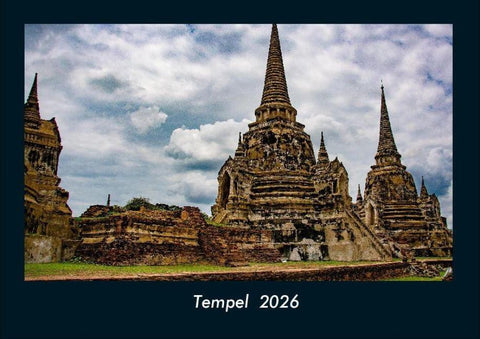 Tempel  2026 Fotokalender DIN A4