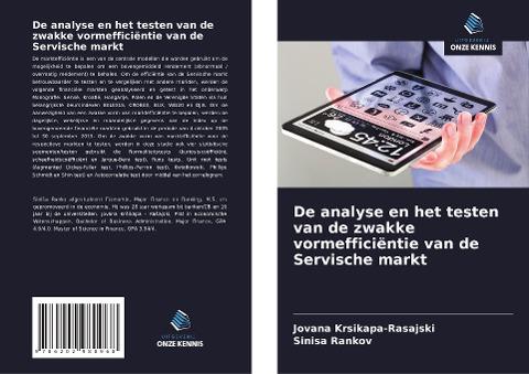 De analyse en het testen van de zwakke vormefficiëntie van de Servische markt