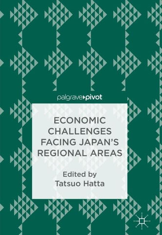 Economic Challenges Facing Japan’s Regional Areas