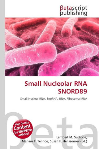 Small Nucleolar RNA SNORD89