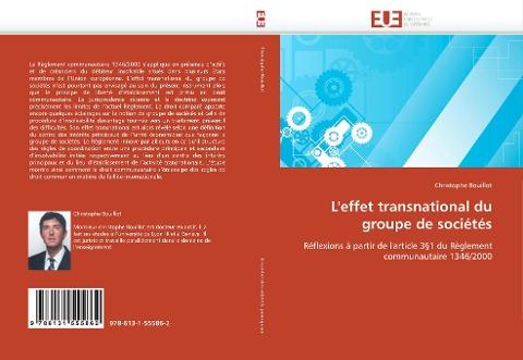 L''effet transnational du groupe de sociétés