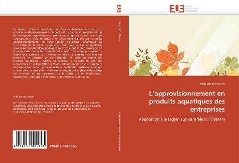L''approvisionnement en produits aquatiques des entreprises