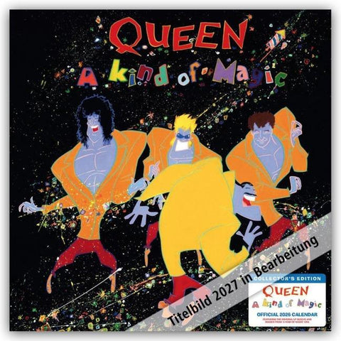 Queen – Collectors Edition 2027 – Wandkalender