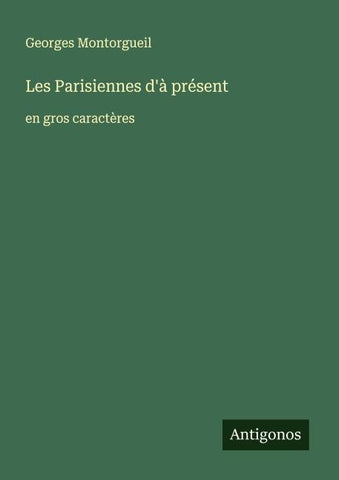 Les Parisiennes d'à présent