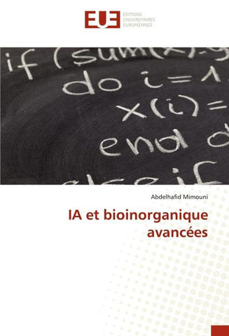 IA et bioinorganique avancées