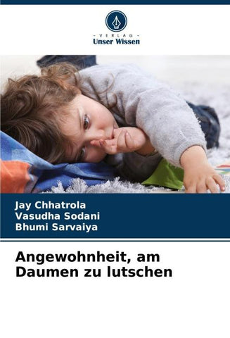 Angewohnheit, am Daumen zu lutschen