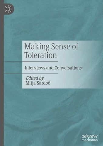 Making Sense of Toleration