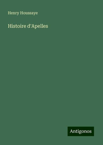 Histoire d'Apelles