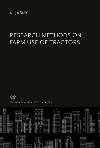 Research Methods on Farm Use of Tractors