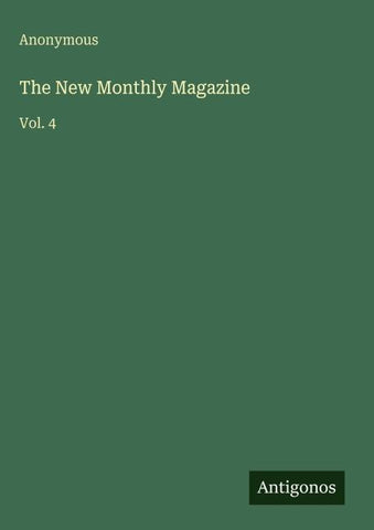 The New Monthly Magazine