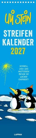 Uli Stein Streifenkalender 2027: Monatskalender für die Wand