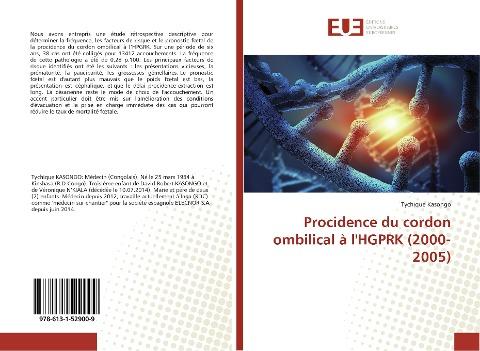 Procidence du cordon ombilical à l'HGPRK (2000-2005)