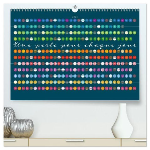Une perle pour chaque jour (Calendrier mural 2026 DIN A2 vertical) calendrier de bureau