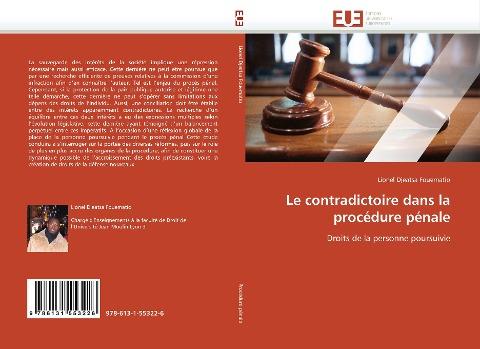 Le contradictoire dans la procédure pénale