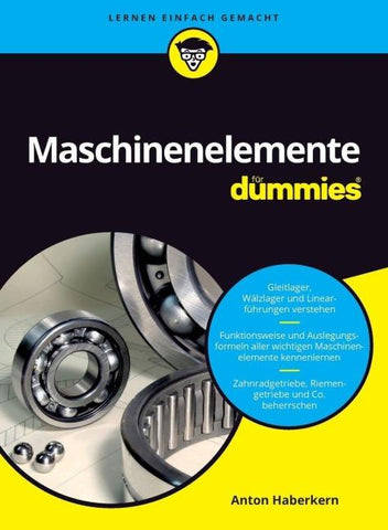 Maschinenelemente für Dummies