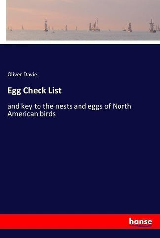 Egg Check List