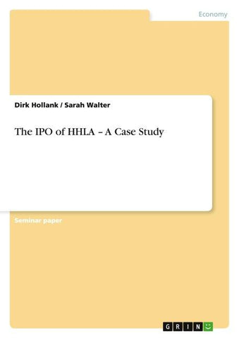 The IPO of HHLA - A Case Study