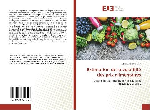 Estimation de la volatilité des prix alimentaires