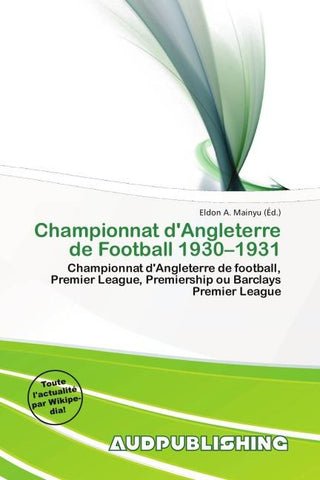 Championnat d'Angleterre de Football 1930-1931