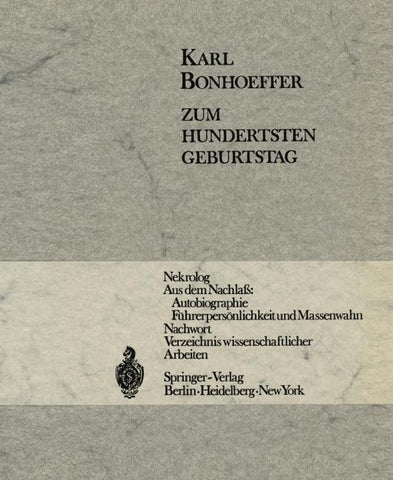Karl Bonhoeffer