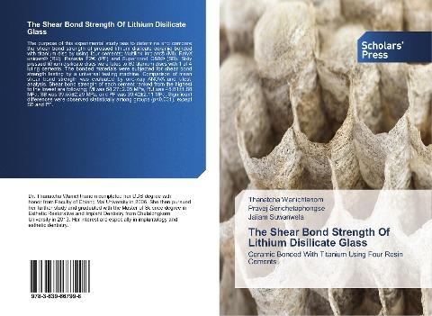 The Shear Bond Strength Of Lithium Disilicate Glass
