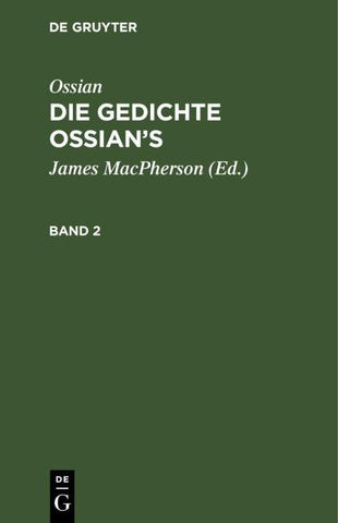 Die Gedichte Oisian's. Band 2