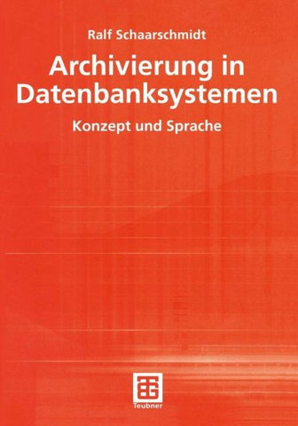 Archivierung in Datenbanksystemen