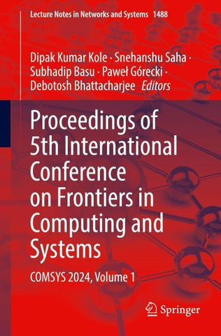 Proceedings of 5th International Conference on Frontiers in Computing and Systems
