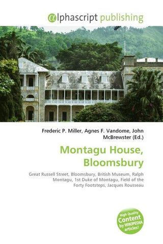Montagu House, Bloomsbury