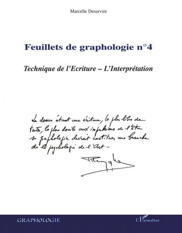 Feuillets de graphologie n°4
