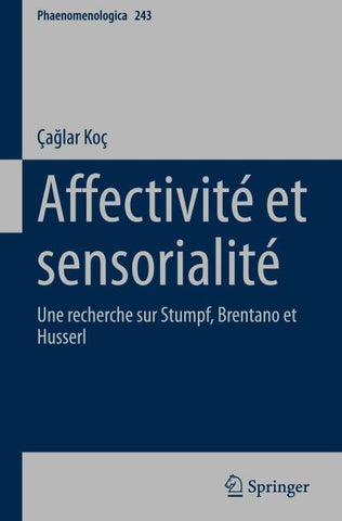 Affectivité et sensorialité