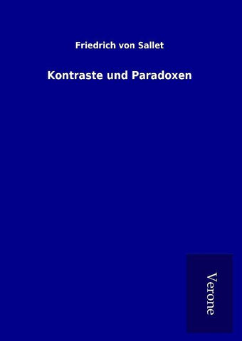 Kontraste und Paradoxen