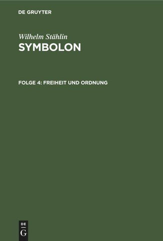 Freiheit und Ordnung