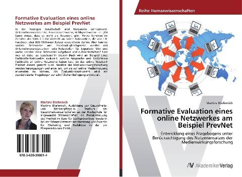 Formative Evaluation eines online Netzwerkes am Beispiel PrevNet