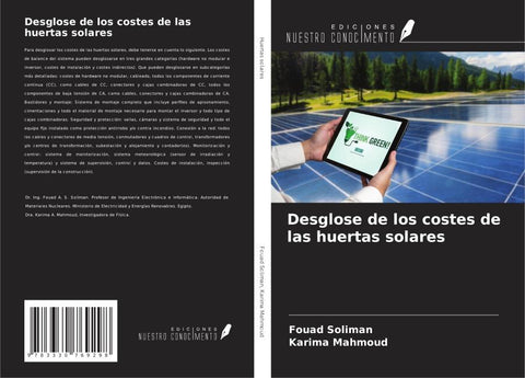 Desglose de los costes de las huertas solares